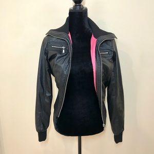 VEGAN LEATHER JACKET